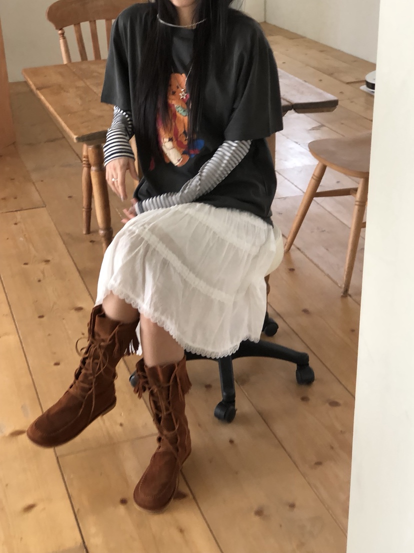 SUNDER MARKET韓國直郵女裝新款時尚26春夏推薦T恤不含內搭SUNDER MARKETT恤