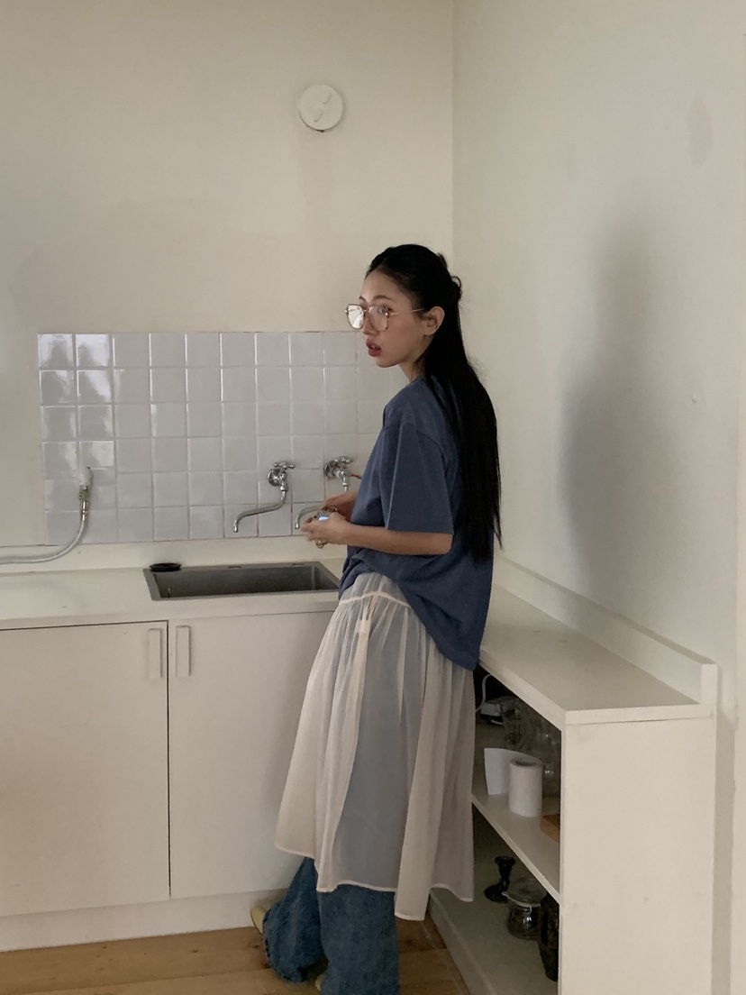 SUNDER MARKET韓國直郵女裝新款時尚26春夏推薦T恤不含內搭SUNDER MARKETT恤