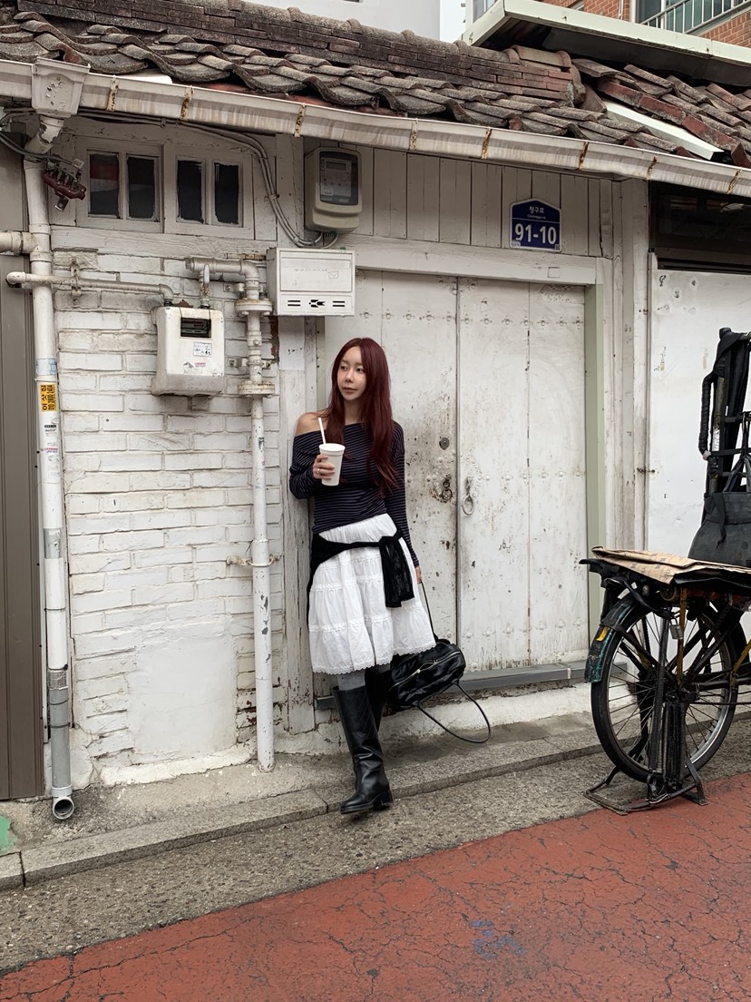 SUNDER MARKET韓國代購女裝新品熱賣人氣真品職業長袖T恤SUNDER MARKET長袖T恤