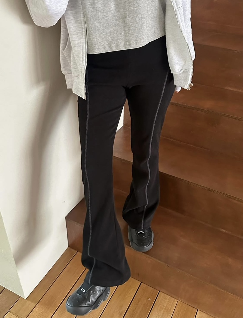 BYRING韓國代購女裝新款熱賣職業推薦人氣真品休閑褲直筒BYRING休閑褲