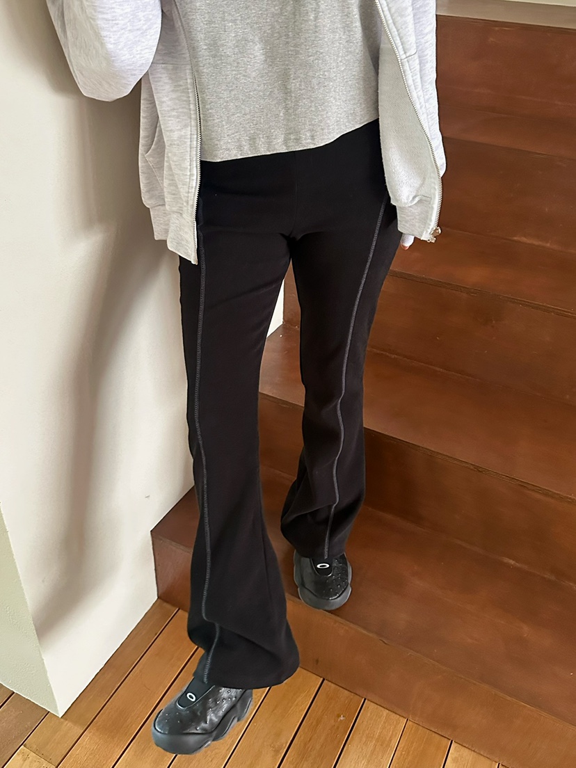 BYRING韓國代購女裝新款熱賣職業推薦人氣真品休閑褲直筒BYRING休閑褲