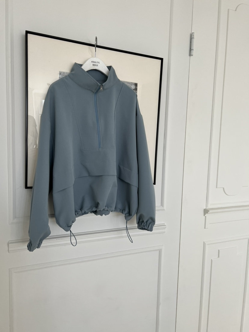 ANGLOG BEIGE東大門代購女裝新款熱賣時尚26春夏衛衣拉鏈ANGLOG BEIGE衛衣