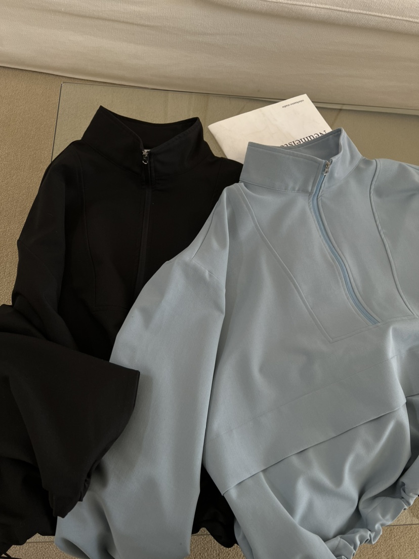 ANGLOG BEIGE東大門代購女裝新款熱賣時尚26春夏衛衣拉鏈ANGLOG BEIGE衛衣