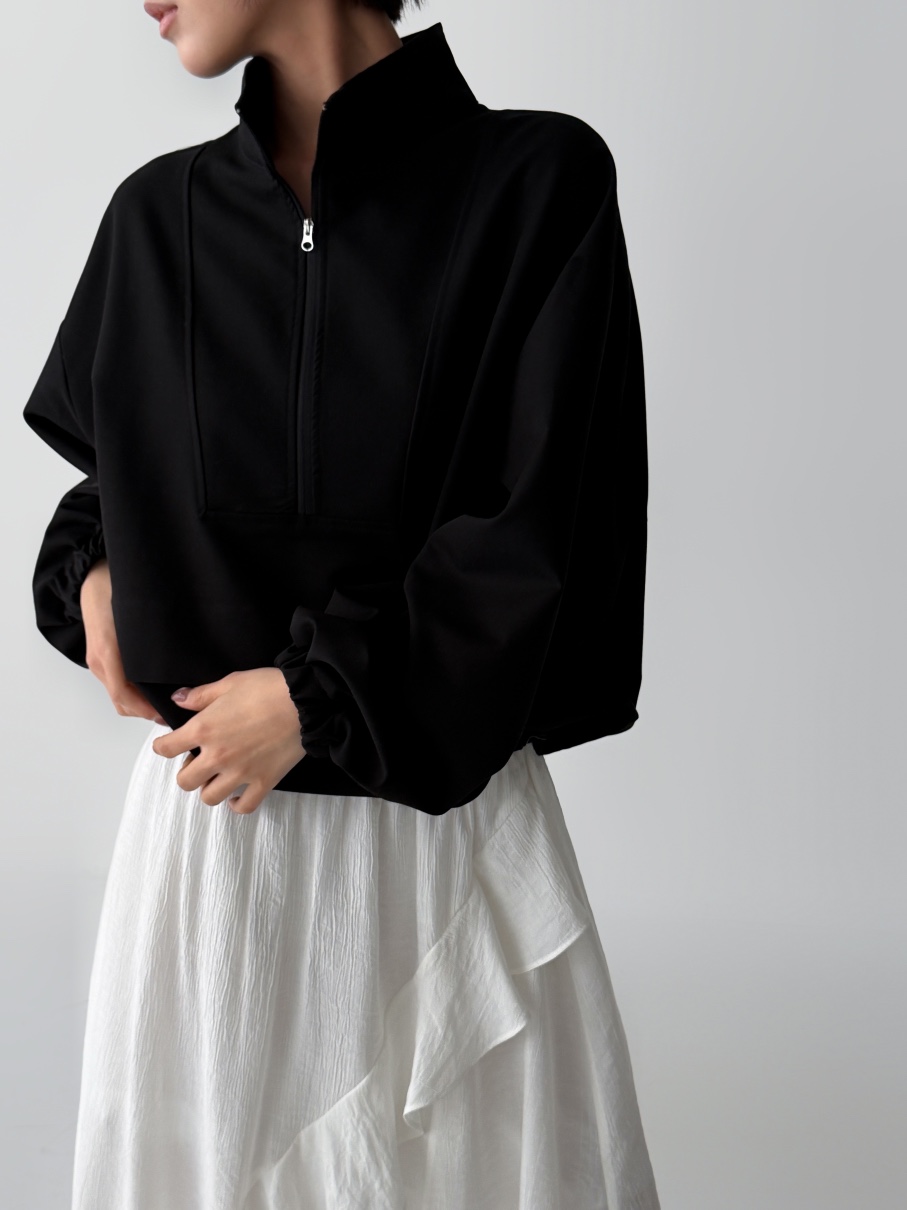 ANGLOG BEIGE東大門代購女裝新款熱賣時尚26春夏衛衣拉鏈ANGLOG BEIGE衛衣圖色2