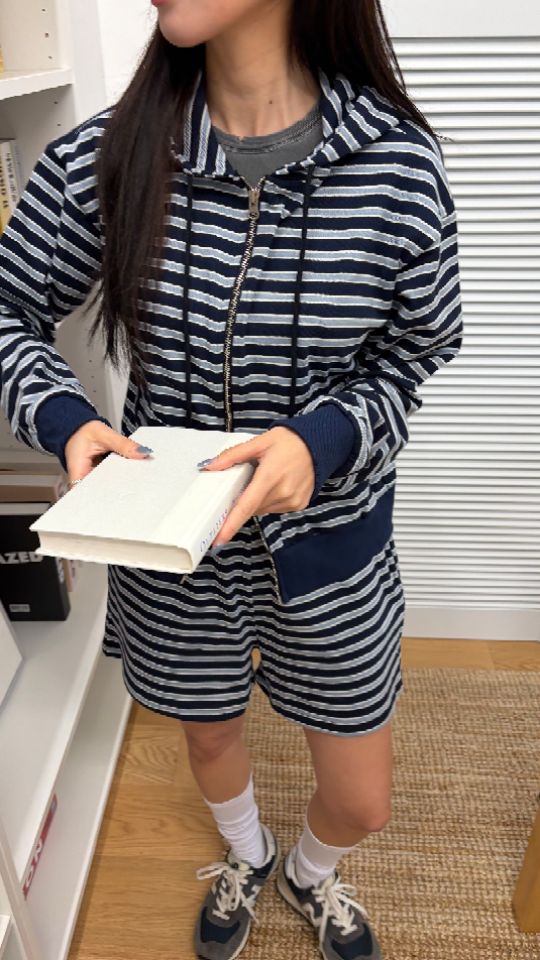 HEY/TO SEWING東大門代購女士新款職業26春夏夾克連帽拉鏈衫BY HEY/TO SEWING夾克