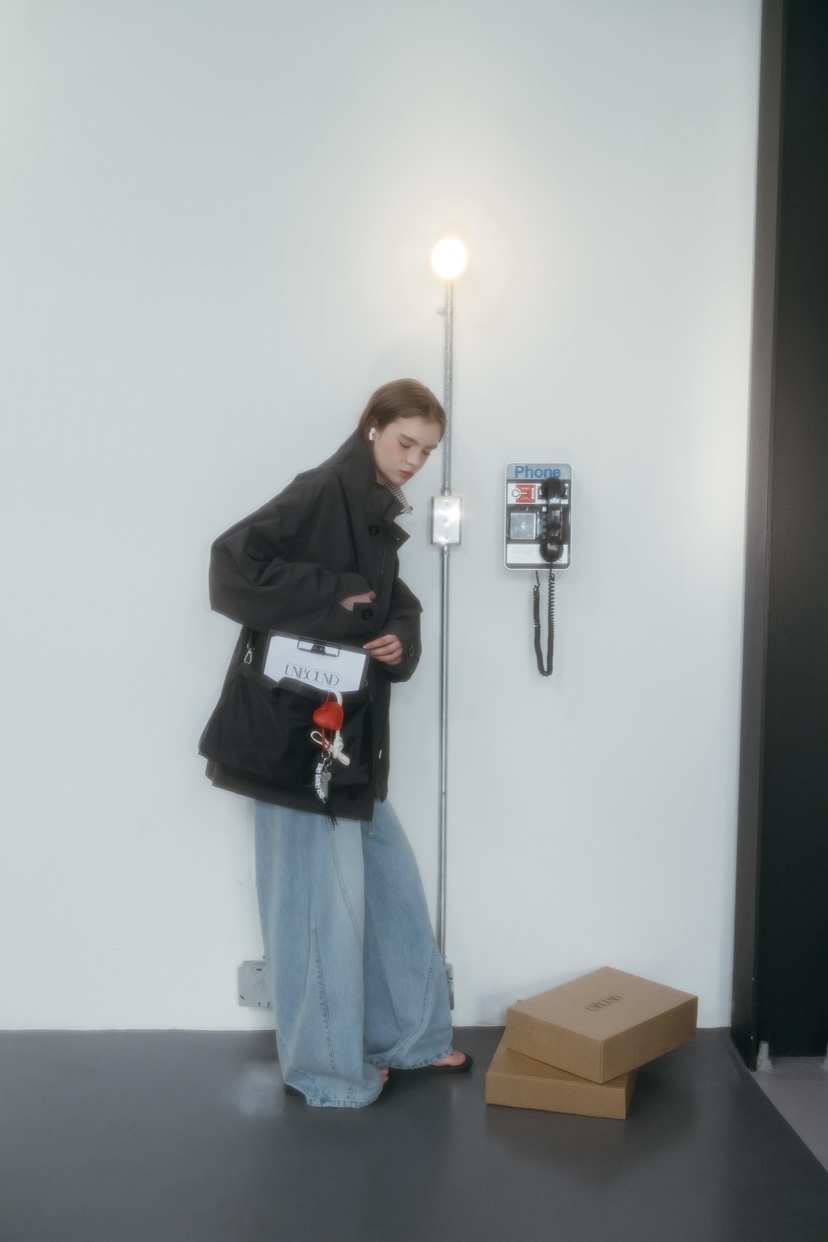 UNBOUND東大門實拍女士新品熱賣休閑推薦人氣26春夏真品夾克UNBOUND夾克