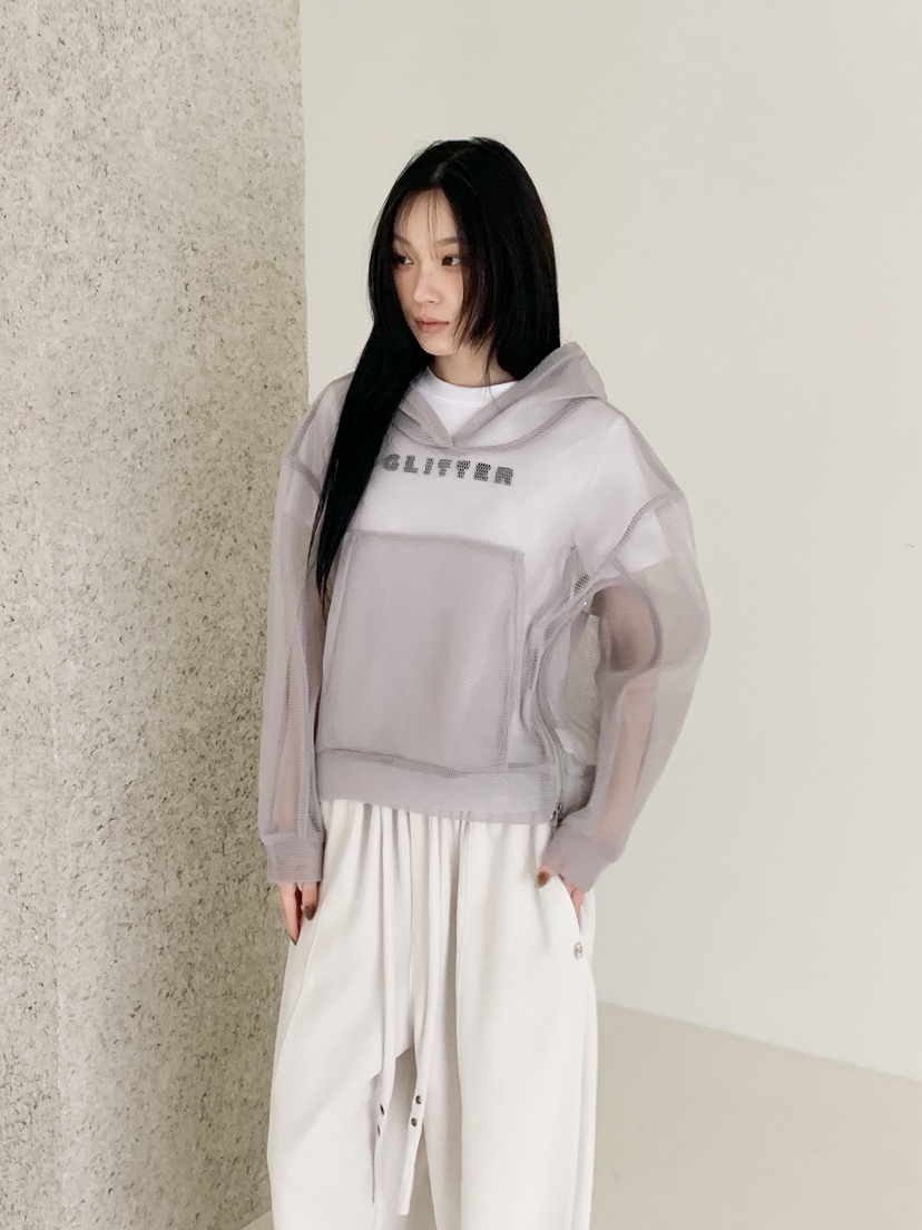 NEOUL東大門代購女士新款職業真品推薦休閑26春夏衛衣兜帽NEOUL/ahin雙領標簽衛衣