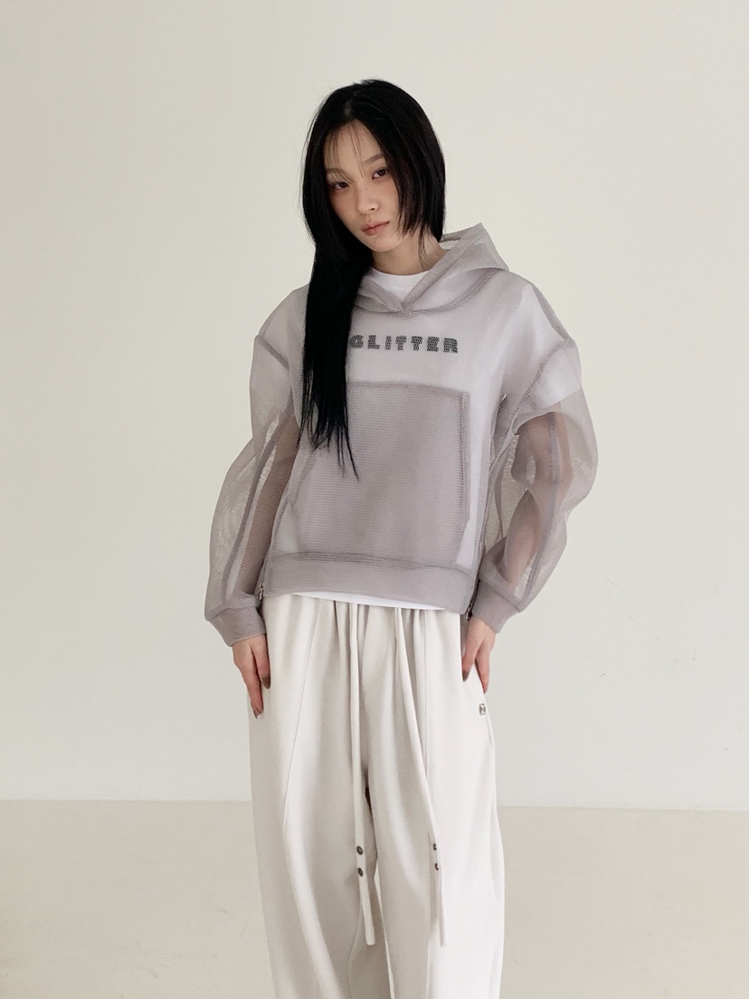 NEOUL東大門代購女士新款職業真品推薦休閑26春夏衛衣兜帽NEOUL/ahin雙領標簽衛衣