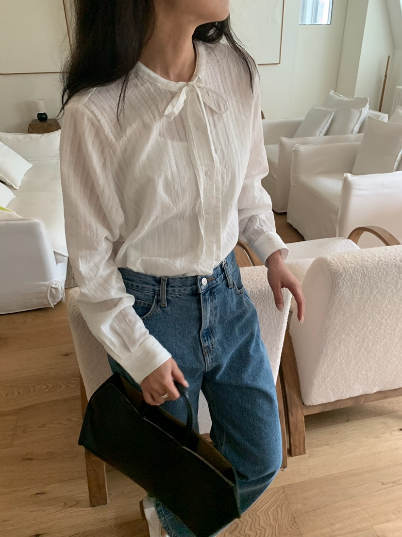 BLEECKER東大門實拍女裝新品時尚休閑真品推薦襯衫蕾絲衫BLEECKER襯衫/蕾絲衫