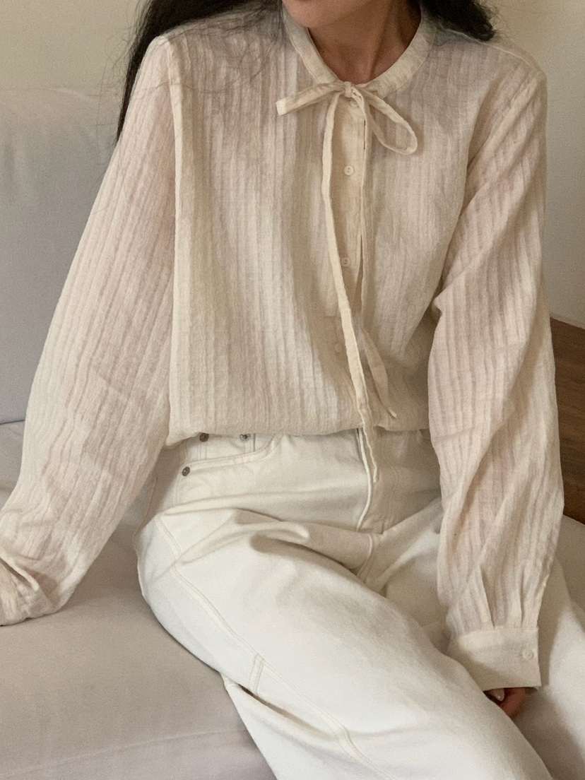 BLEECKER東大門實拍女裝新品時尚休閑真品推薦襯衫蕾絲衫BLEECKER襯衫/蕾絲衫