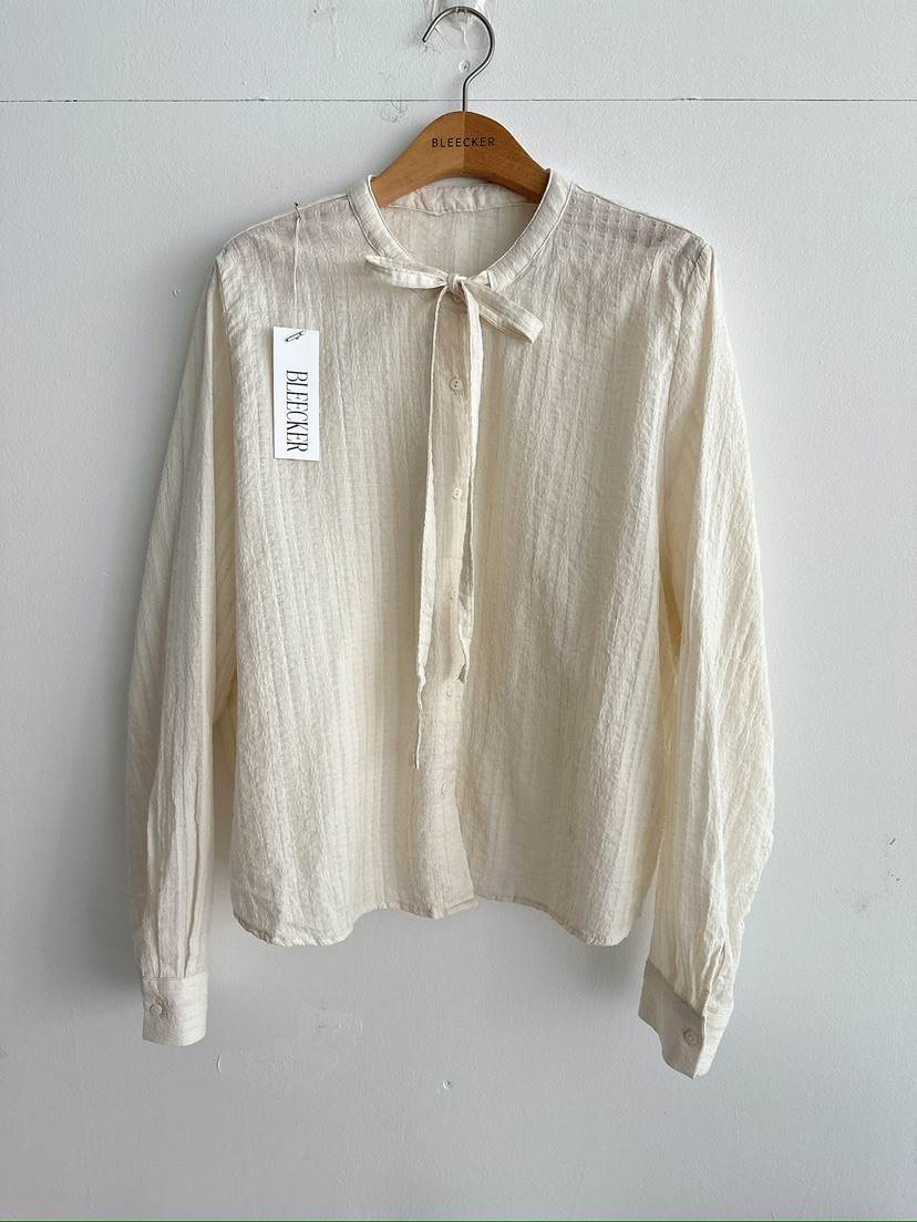 BLEECKER東大門實拍女裝新品時尚休閑真品推薦襯衫蕾絲衫BLEECKER襯衫/蕾絲衫圖色1