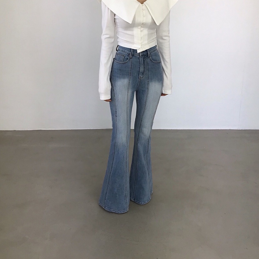 2TWO MOON東大門實拍女士新款職業休閑真品推薦人氣牛仔褲2TWO MOON牛仔褲