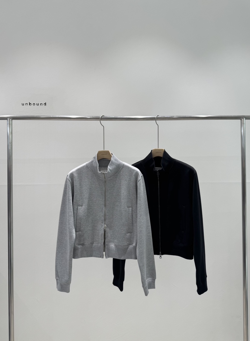 UNBOUND東大門代購女士新款休閑26春夏時尚推薦真品衛衣拉鏈UNBOUND衛衣