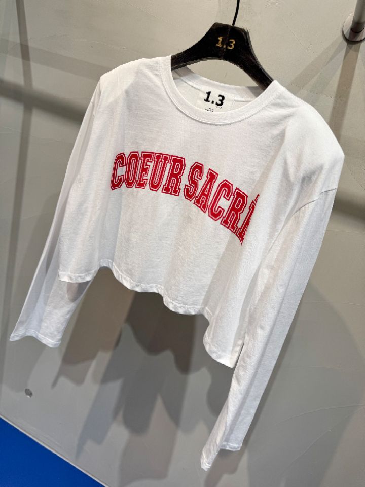 1.3韓國代購女士新品真品熱賣推薦人氣26春夏休閑長袖T恤1.3長袖T恤