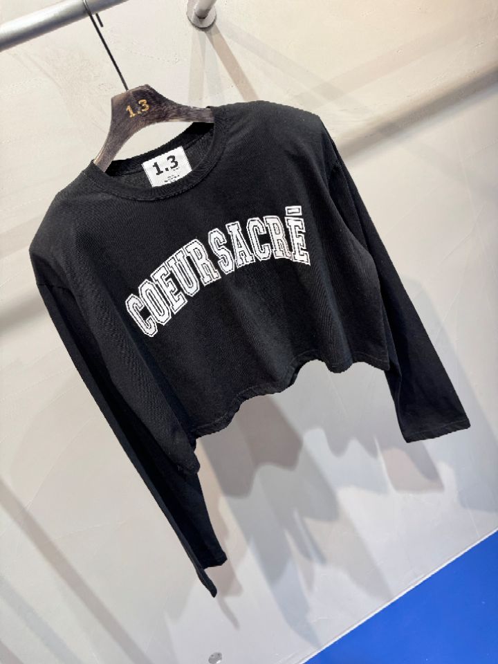 1.3韓國代購女士新品真品熱賣推薦人氣26春夏休閑長袖T恤1.3長袖T恤