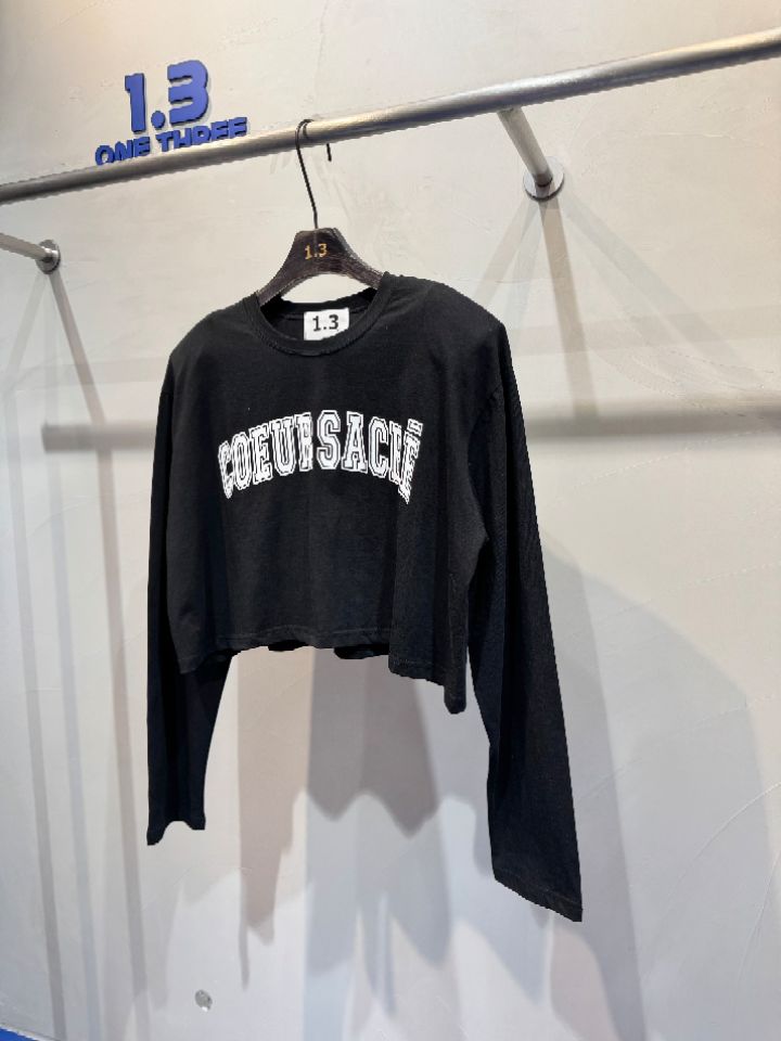 1.3韓國代購女士新品真品熱賣推薦人氣26春夏休閑長袖T恤1.3長袖T恤