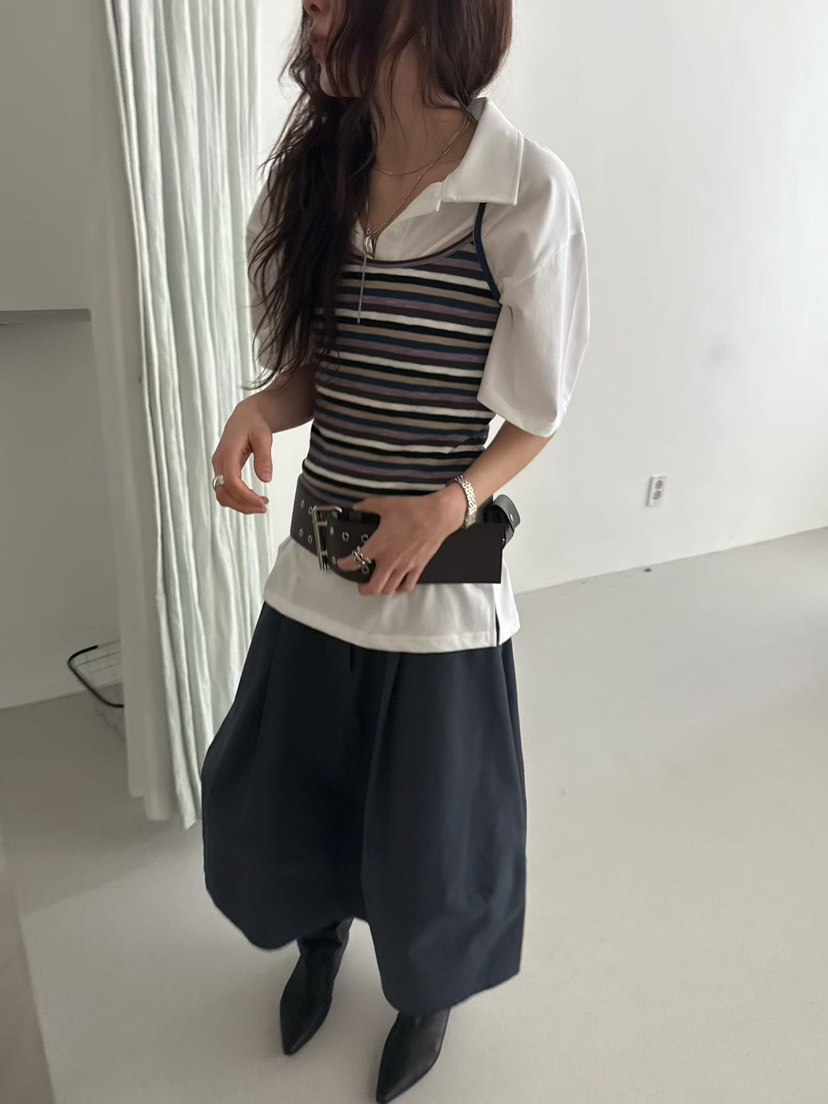 MINIMUZE東大門代購女裝新品熱賣人氣休閑26春夏吊帶背心MINIMUZE吊帶/背心