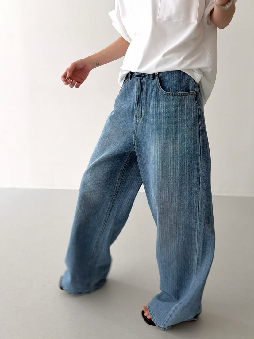 MINIMUZE東大門實拍女裝新款熱賣人氣26春夏推薦休閑牛仔褲MINIMUZE牛仔褲