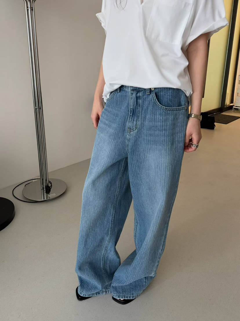 MINIMUZE東大門實拍女裝新款熱賣人氣26春夏推薦休閑牛仔褲MINIMUZE牛仔褲