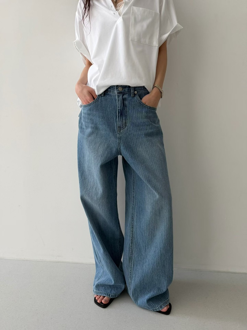 MINIMUZE東大門實拍女裝新款熱賣人氣26春夏推薦休閑牛仔褲MINIMUZE牛仔褲