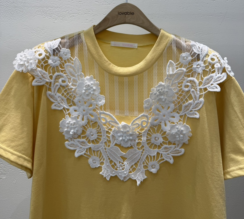 LOVABLE東大門代購女士新款時尚推薦熱賣真品26春夏休閑T恤LOVABLET恤