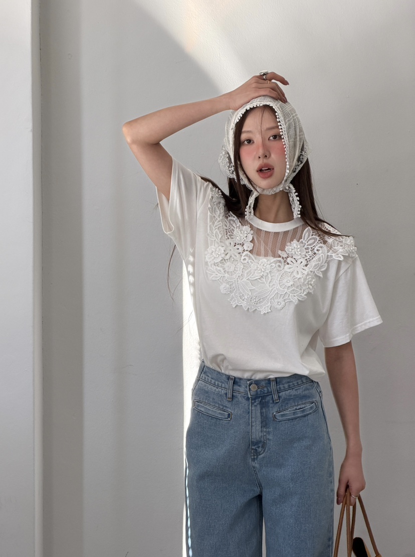 LOVABLE東大門代購女士新款時尚推薦熱賣真品26春夏休閑T恤LOVABLET恤