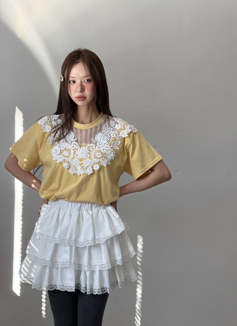 LOVABLE東大門代購女士新款時尚推薦熱賣真品26春夏休閑T恤LOVABLET恤