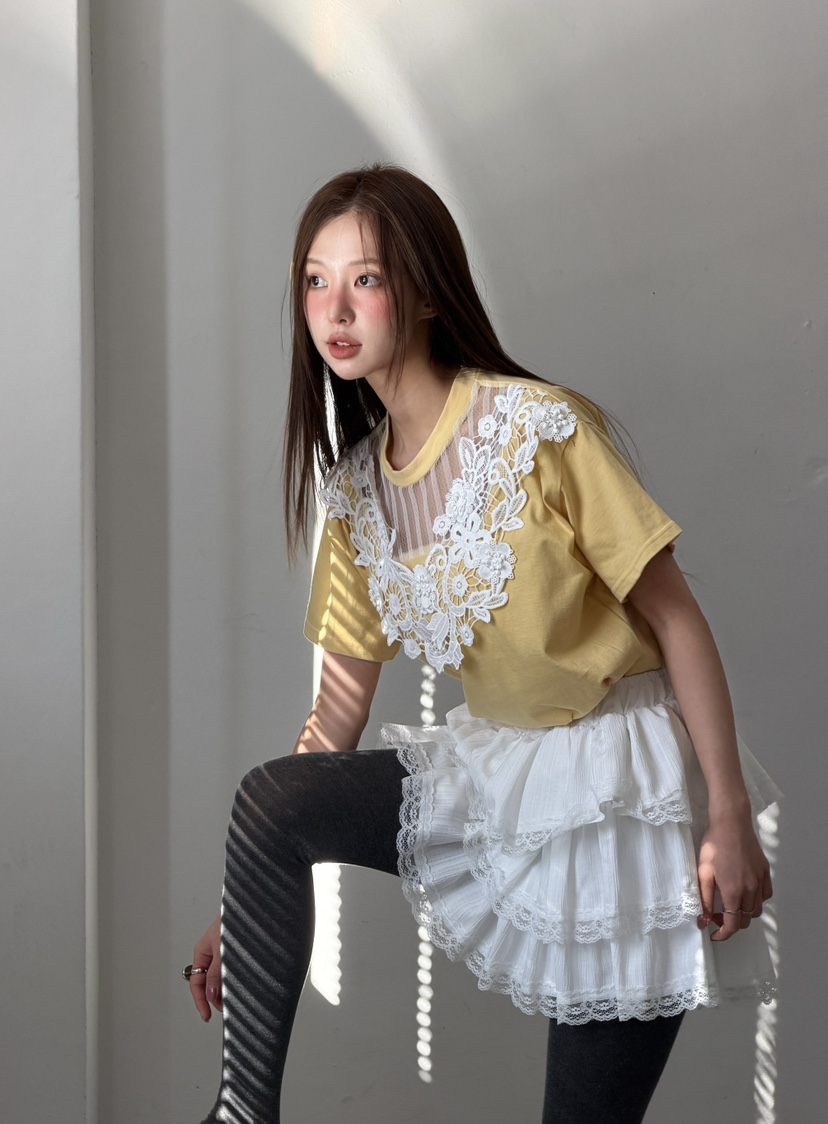 LOVABLE東大門代購女士新款時尚推薦熱賣真品26春夏休閑T恤LOVABLET恤