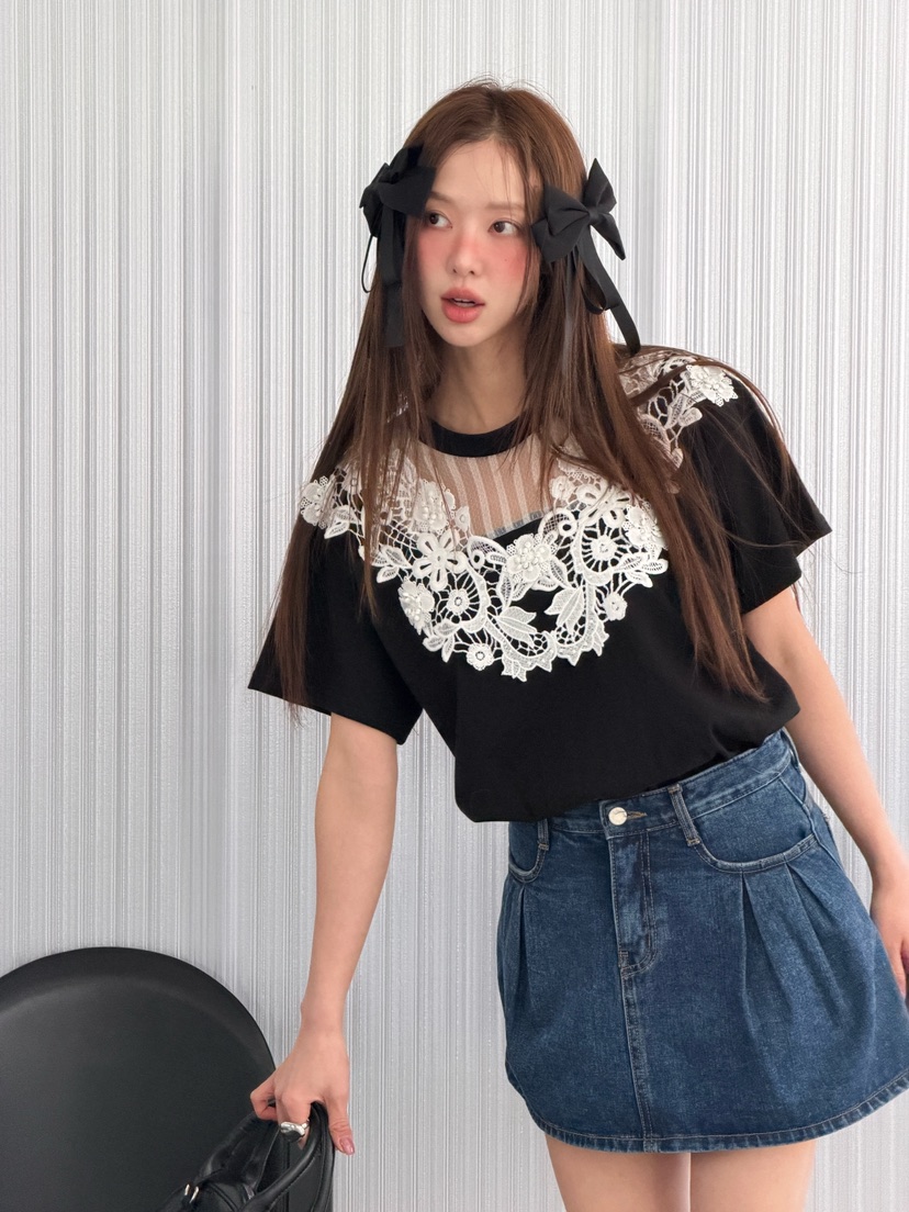 LOVABLE東大門代購女士新款時尚推薦熱賣真品26春夏休閑T恤LOVABLET恤