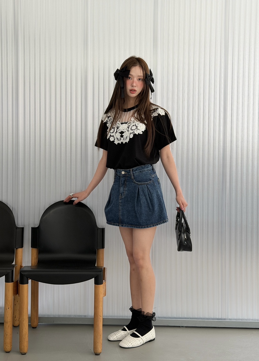 LOVABLE東大門代購女士新款時尚推薦熱賣真品26春夏休閑T恤LOVABLET恤