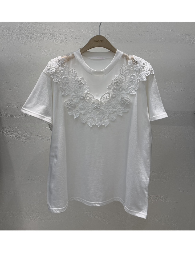 LOVABLE東大門代購女士新款時尚推薦熱賣真品26春夏休閑T恤LOVABLET恤圖色2
