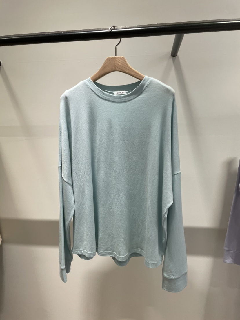 ORMORE韓國代購女裝新品人氣休閑職業推薦26春夏時尚長袖T恤ORMORE長袖T恤圖色2