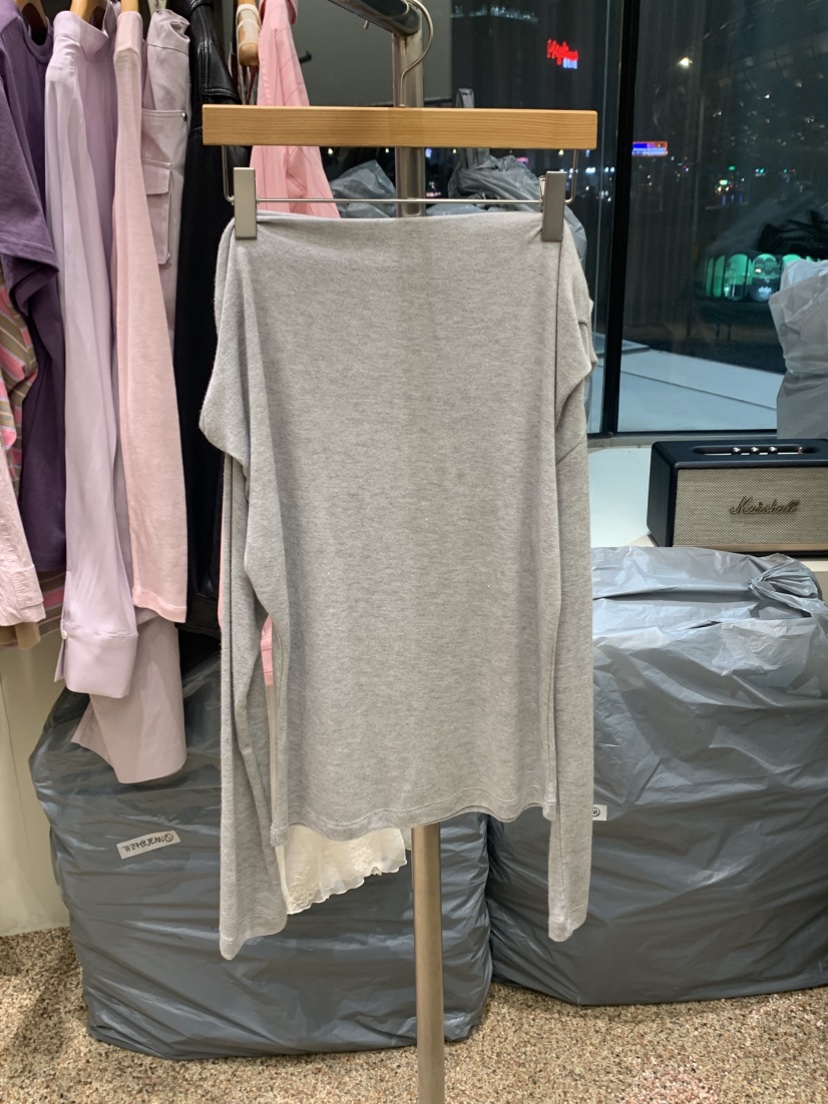 VAARA東大門代購女裝新品職業時尚真品休閑26春夏長袖T恤VAARA長袖T恤