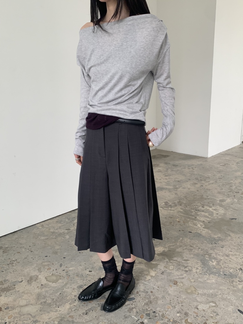 VAARA東大門代購女裝新品職業時尚真品休閑26春夏長袖T恤VAARA長袖T恤