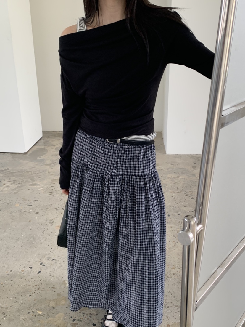 VAARA東大門代購女裝新品職業時尚真品休閑26春夏長袖T恤VAARA長袖T恤