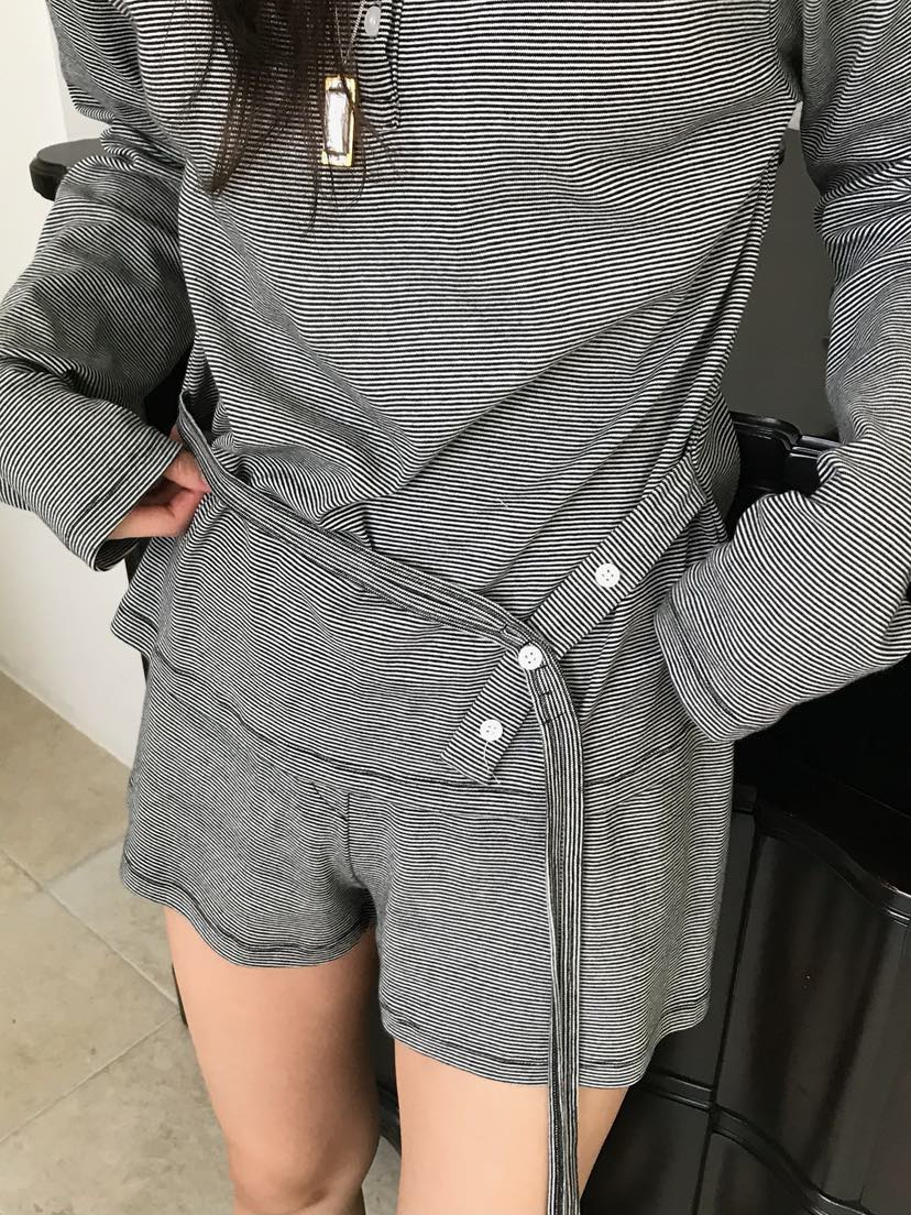 ESCHER東大門實拍女士新品熱賣休閑真品26春夏職業長袖T恤ESCHER長袖T恤