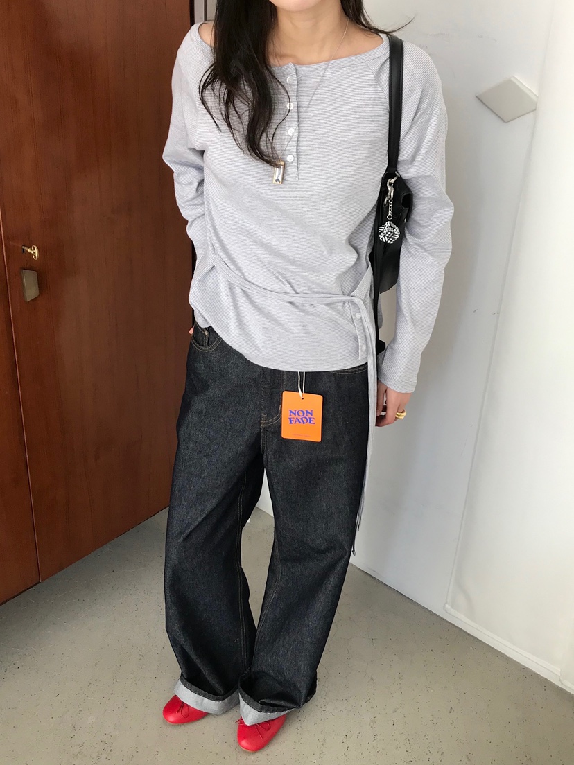 ESCHER東大門實拍女士新品熱賣休閑真品26春夏職業長袖T恤ESCHER長袖T恤