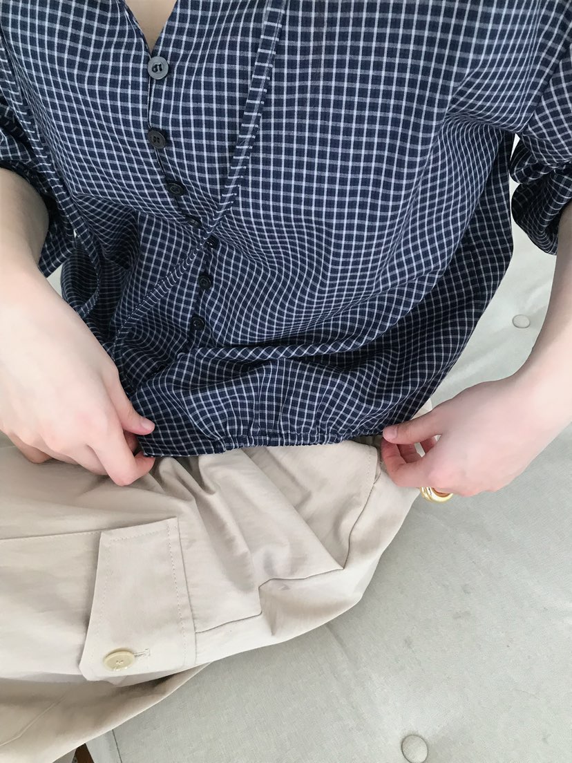 ESCHER東大門實拍女裝新品人氣職業休閑推薦時尚襯衫蕾絲衫ESCHER襯衫/蕾絲衫