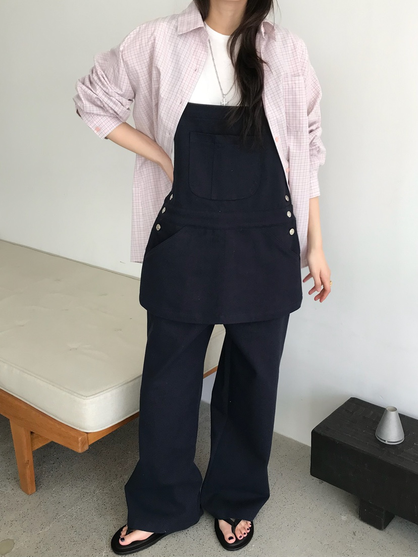 ESCHER韓國直郵女士新品時尚真品職業人氣背帶褲不含內搭ESCHER背帶褲