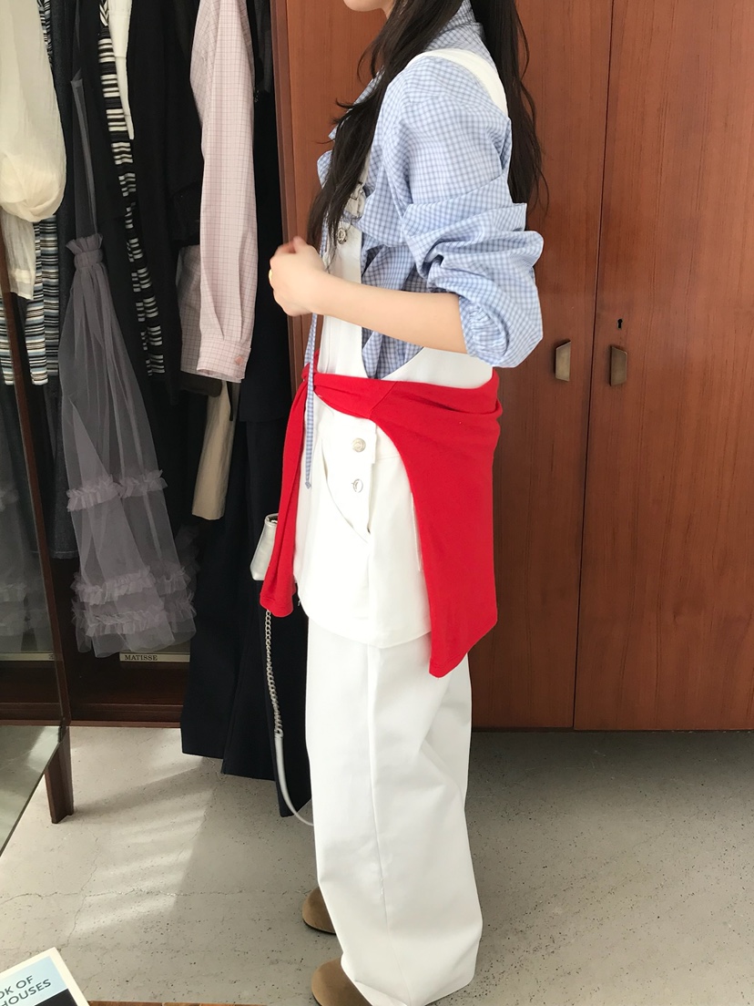 ESCHER韓國直郵女士新品時尚真品職業人氣背帶褲不含內搭ESCHER背帶褲