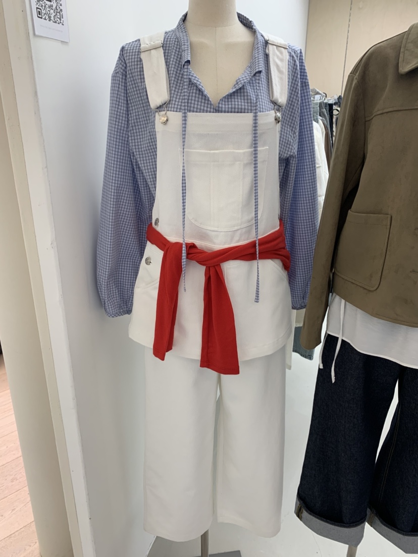 ESCHER韓國直郵女士新品時尚真品職業人氣背帶褲不含內搭ESCHER背帶褲圖色2