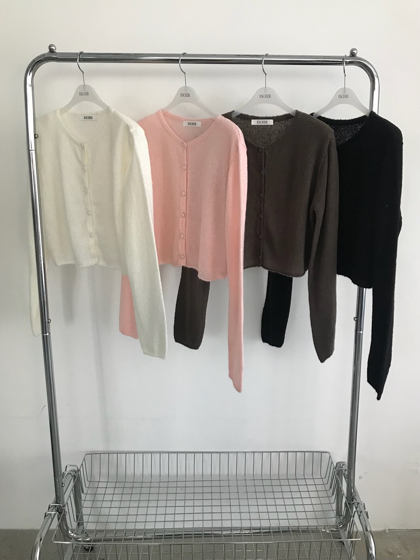 ESCHER東大門代購女士新品熱賣休閑人氣針織衫奶油色羊毛衫ESCHER針織衫