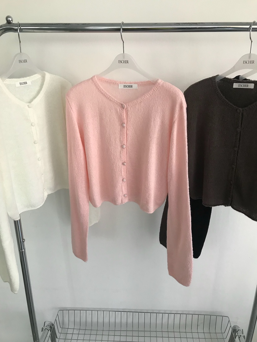 ESCHER東大門代購女士新品熱賣休閑人氣針織衫奶油色羊毛衫ESCHER針織衫