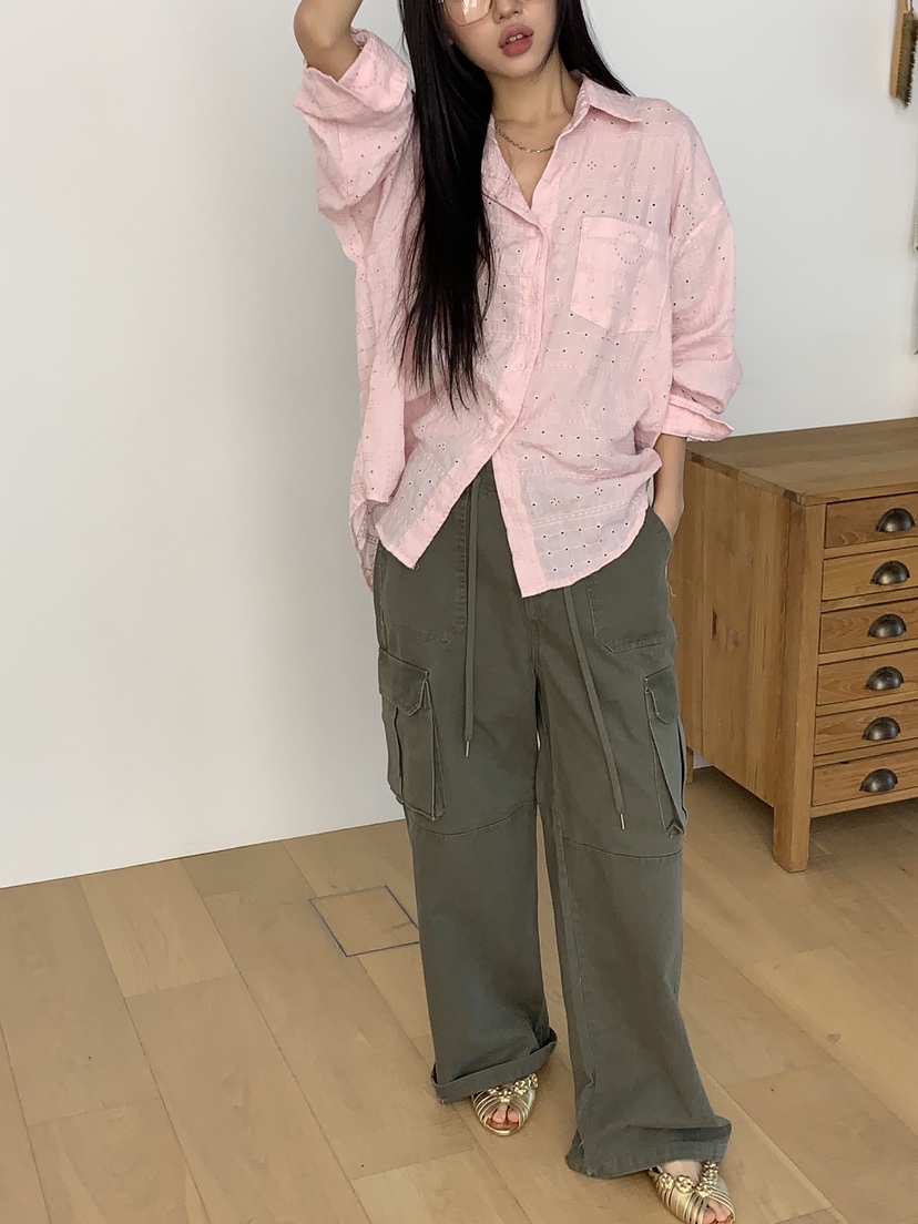 SUNDER MARKET韓國代購女士新品休閑人氣職業襯衫蕾絲衫SUNDER MARKET襯衫/蕾絲衫