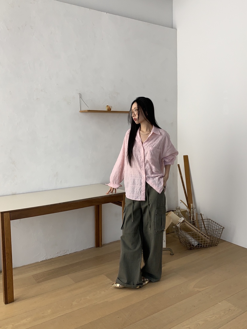 SUNDER MARKET韓國代購女士新品休閑人氣職業襯衫蕾絲衫SUNDER MARKET襯衫/蕾絲衫