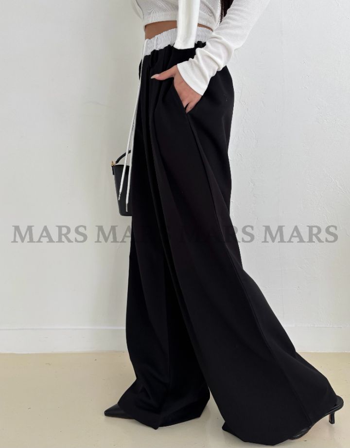 mars韓國直郵女裝新款熱賣時尚推薦休閑26春夏職業休閑褲mars休閑褲