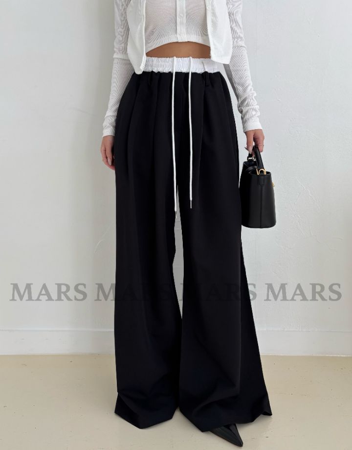 mars韓國直郵女裝新款熱賣時尚推薦休閑26春夏職業休閑褲mars休閑褲