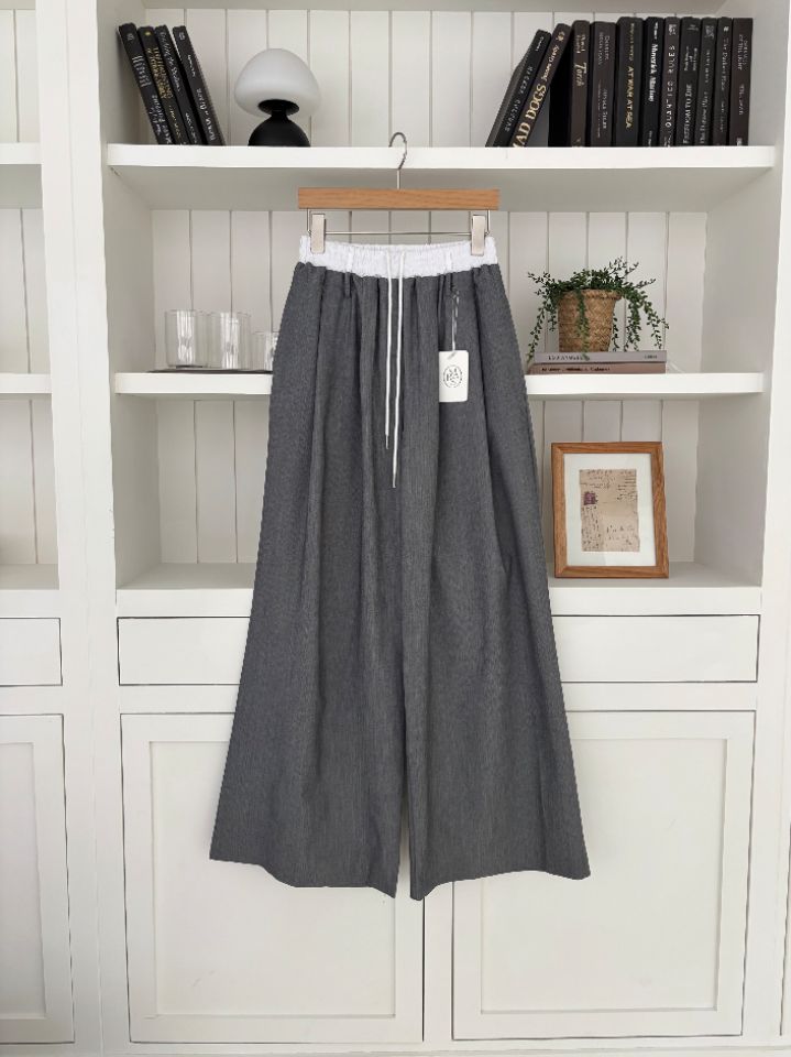 mars韓國直郵女裝新款熱賣時尚推薦休閑26春夏職業休閑褲mars休閑褲圖色1