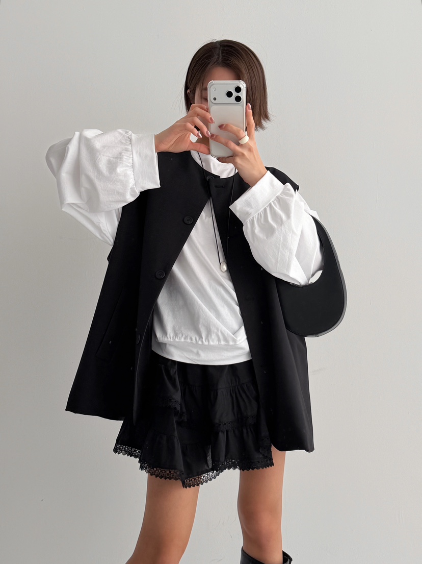 ANGLOG BEIGE韓國代購女士新品職業熱賣推薦馬甲不含內搭ANGLOG BEIGE馬甲