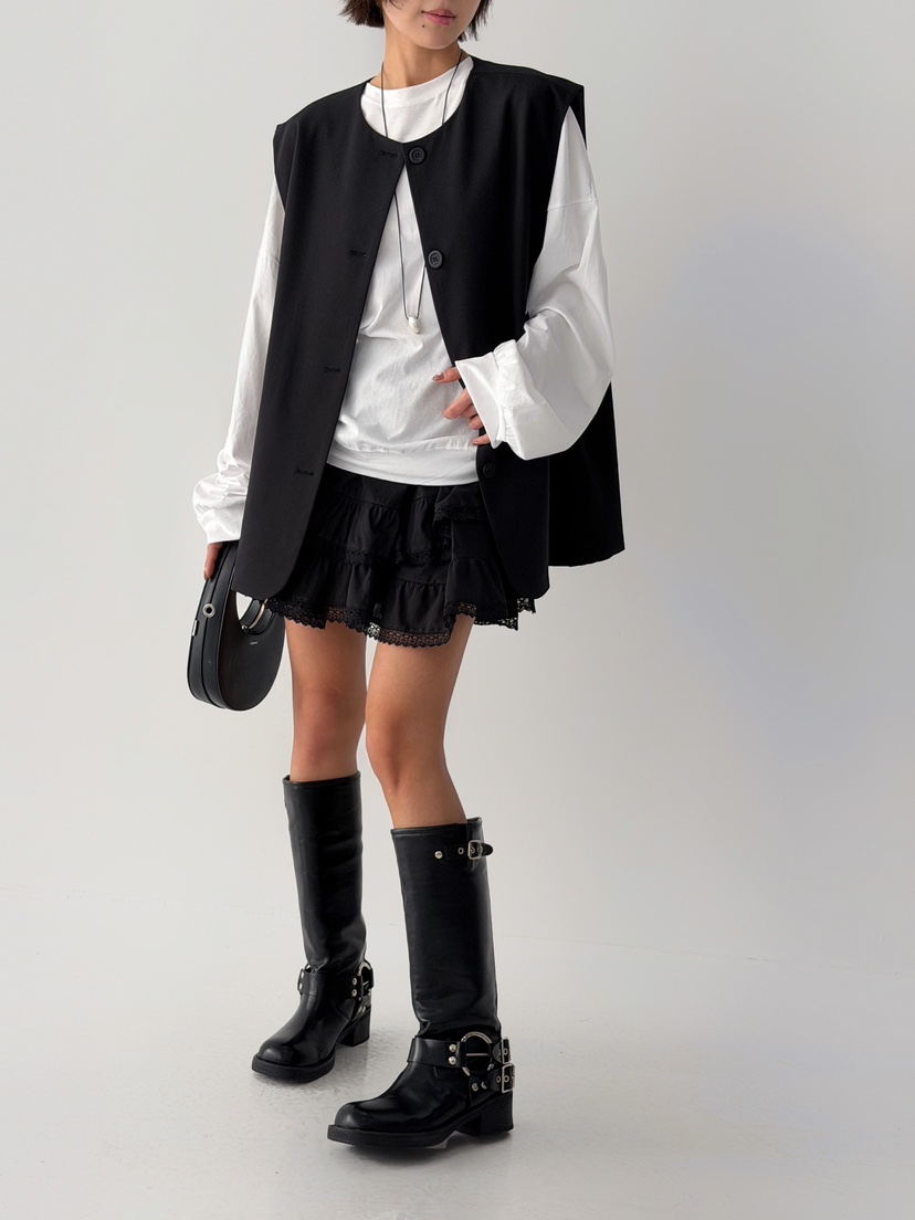 ANGLOG BEIGE韓國代購女士新品職業熱賣推薦馬甲不含內搭ANGLOG BEIGE馬甲